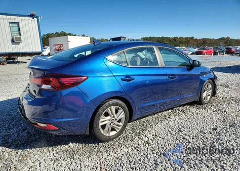 2019 Hyundai Elantra Sel z USA, uszkodzony, nr VIN 5NPD84LF2KH478251